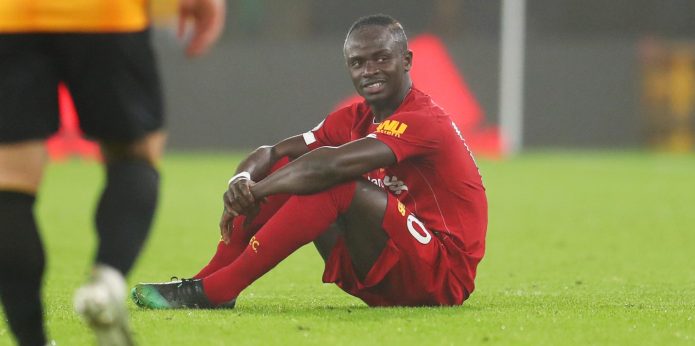 Jurgen Klopp expects Sadio Mane to miss Liverpool’s next three games