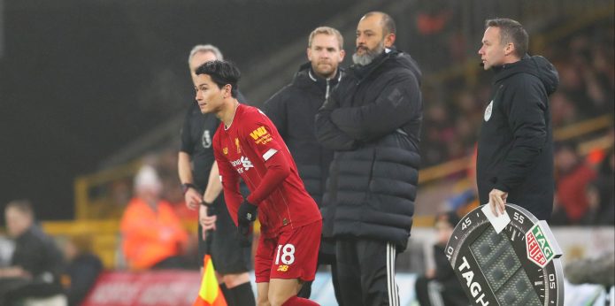 Liverpool fans impressed with Minamino’s league debut