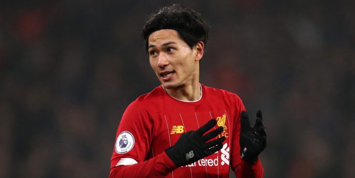 Jurgen Klopp praises Minamino after promising Liverpool debut