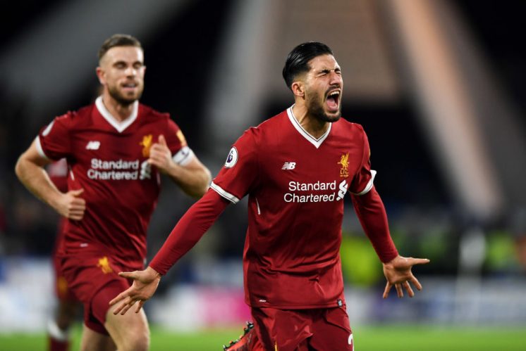 Huddersfield Town v Liverpool - Premier League Gareth Copley/Getty Images Sport