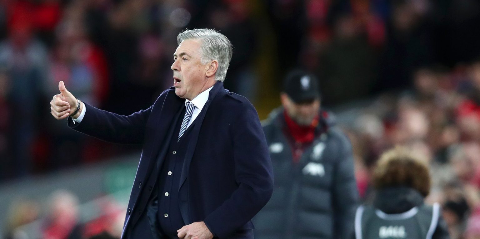 Ancelotti hopes Liverpool don’t win the title at Goodison Park
