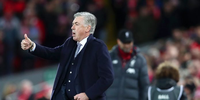 Ancelotti hopes Liverpool don’t win the title at Goodison Park