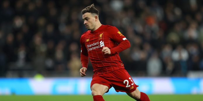 Klopp claims Shaqiri is not close to returning from injury