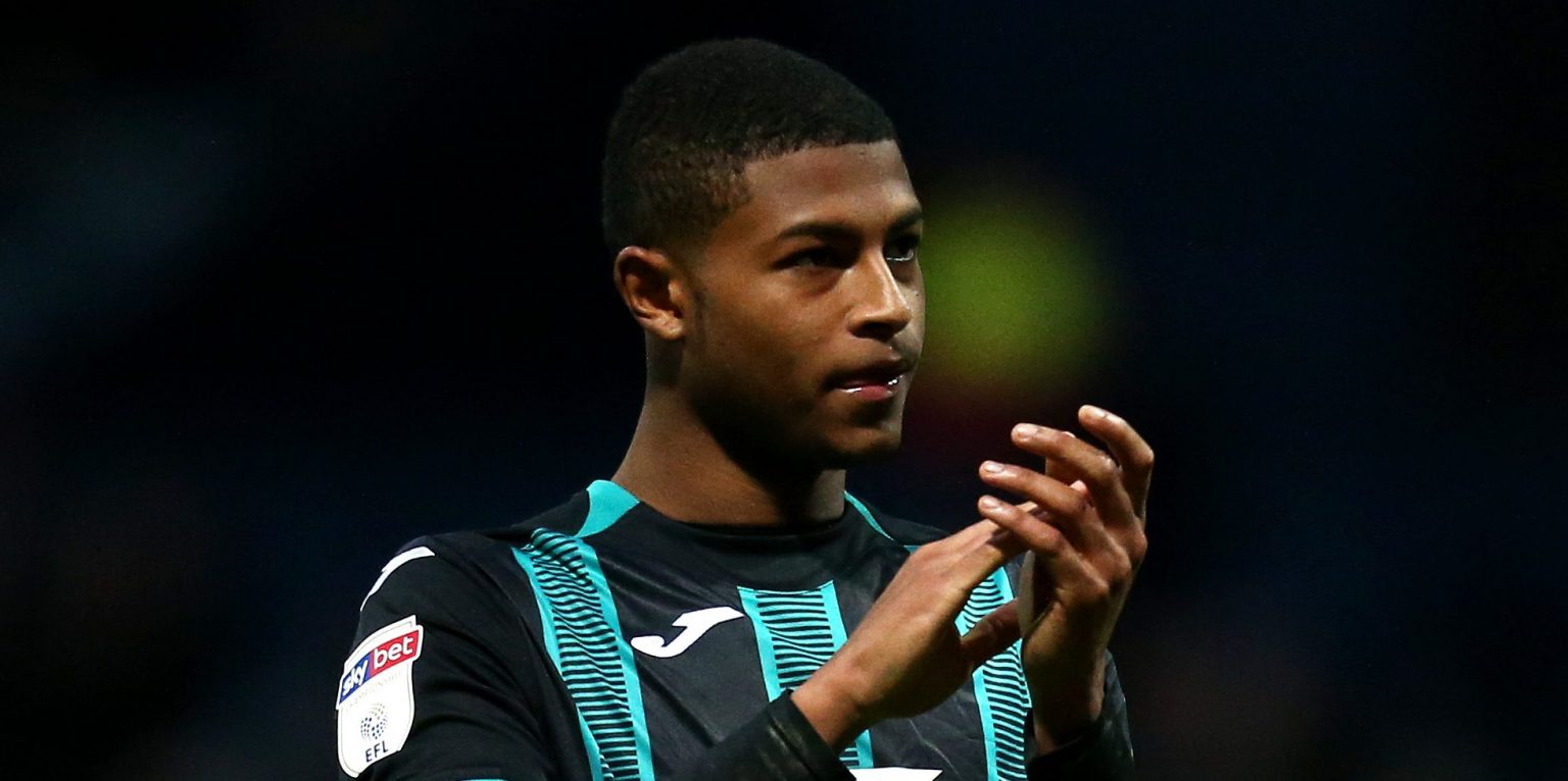 Liverpool fans react to Brewster booking referee in Championship clash
