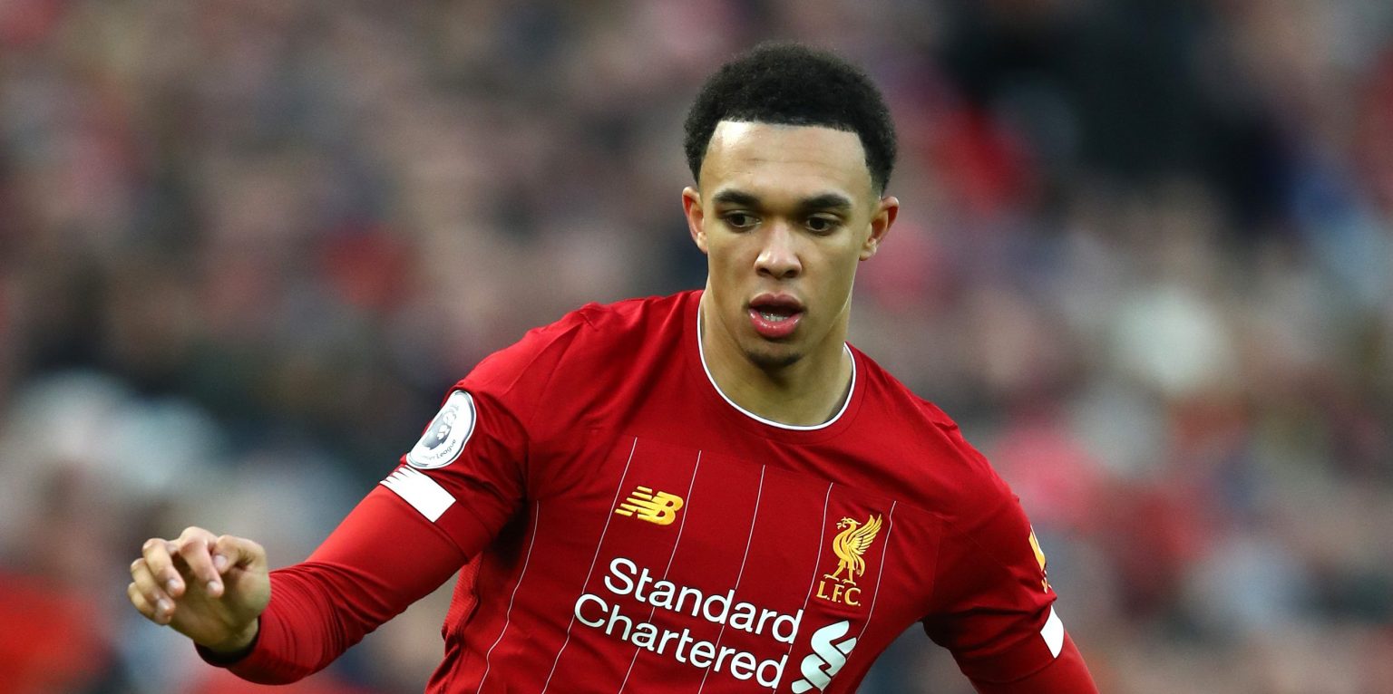 Footage shows Alexander-Arnold excelling in midfield at youth team level