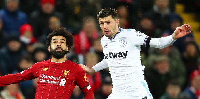 Pearce identifies​ Cresswell as possible Liverpool target should West Ham suffer relegation​