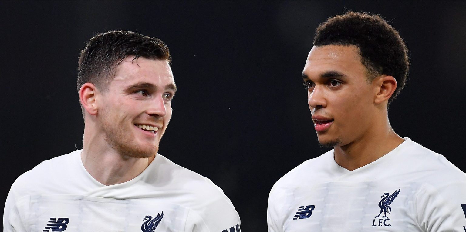 Robertson and Alexander-Arnold continue social media banter