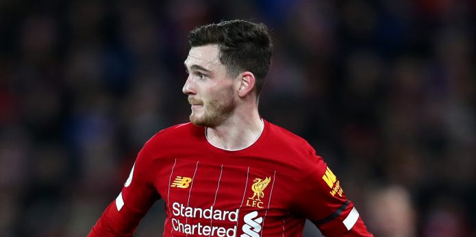 Liverpool fans are left touched by incredible gesture by Robertson