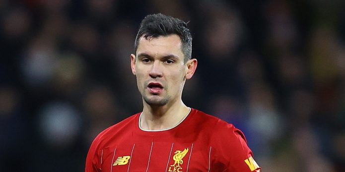 Lovren could leave Liverpool this summer after almost exiting 12 months ago