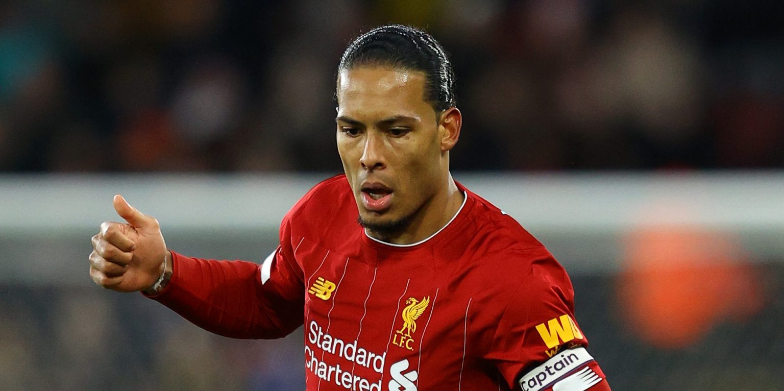Liverpool fans react as Van Dijk posts bullish social media message