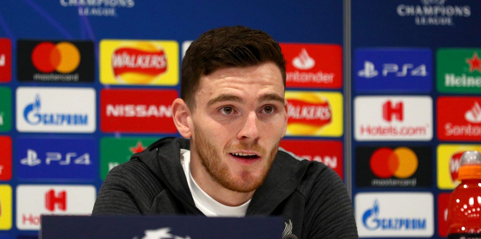 Robertson makes brilliant remark about Man City