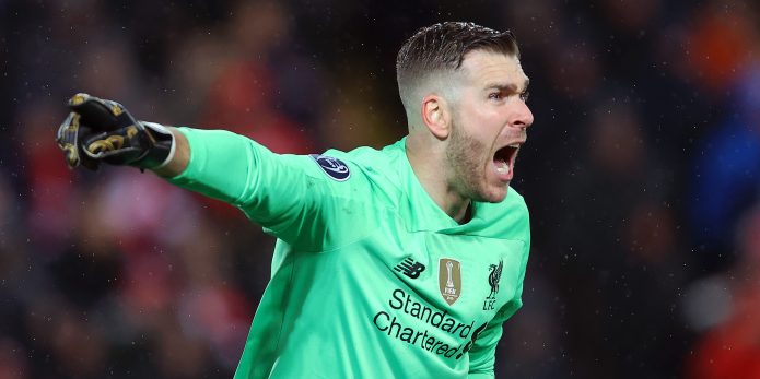Adrian could stay put at Liverpool this summer, claims Pearce