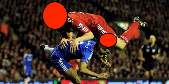 QUIZ: Can you name these Liverpool players from past games against Chelsea without seeing their faces?