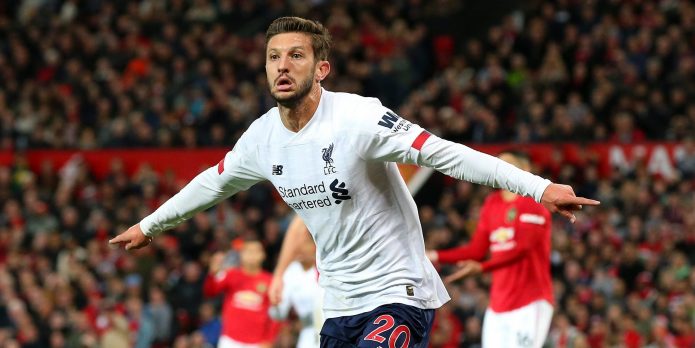 These Liverpool fans call for Reds not to sell Lallana this summer