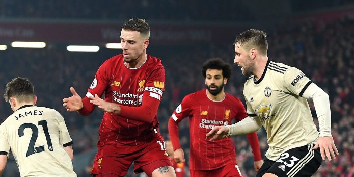 Man United fans laud Shaw after comments that could rile Liverpool