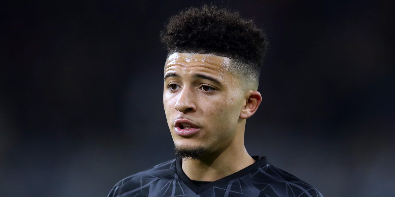 Jadon Sancho jokingly ‘confirms’ that he’ll be joining Man United