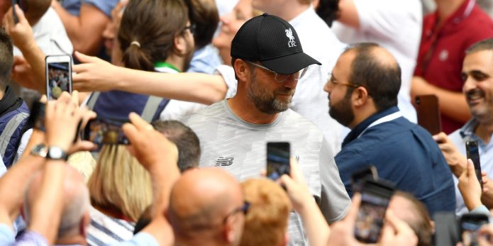 Liverpool could be the first English team to play in front of fans