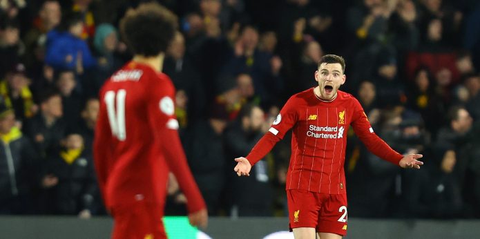 Andy Robertson and Mohamed Salah miss Blackburn training game