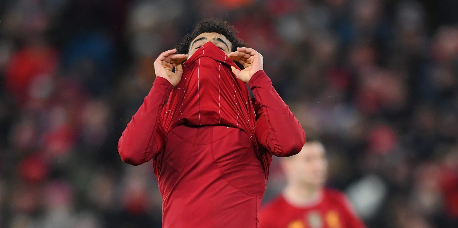 Mohamed Salah misses Liverpool training ahead of Everton clash
