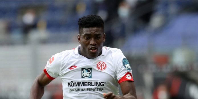 Taiwo Awoniyi stretchered off with head injury