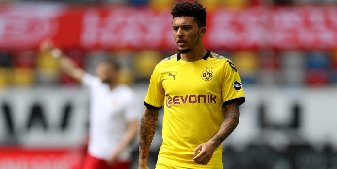Jurgen Klopp: “A red jersey would look very good on Jadon Sancho“