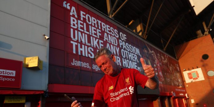 VIDEO: Liverpool players celebrate becoming Premier League champions