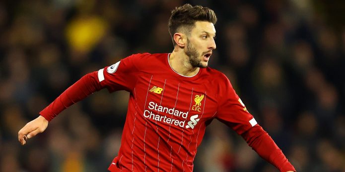 Adam Lallana has played his last game for Liverpool