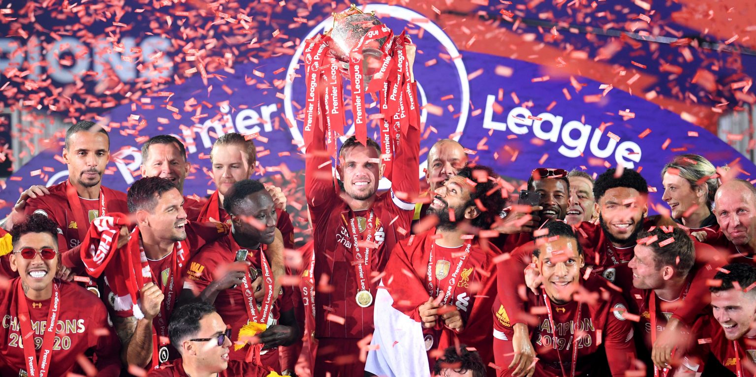 Gallery: The best pictures as Liverpool’s players celebrate their Premier League title win