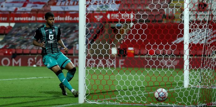Swansea want to take Rhian Brewster on loan again next season