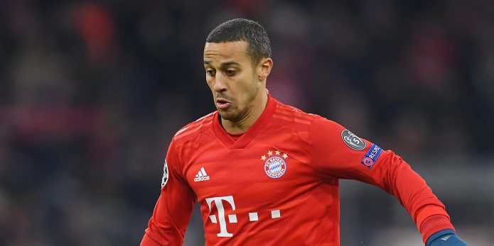 Liverpool make contact over Thiago signing via an intermediary