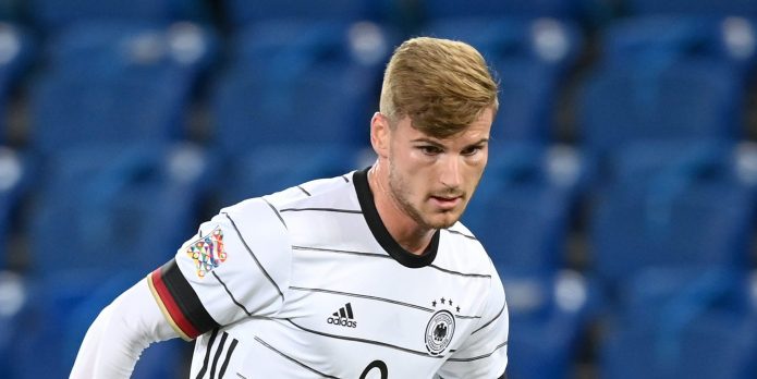 Timo Werner an injury doubt for Liverpool clash