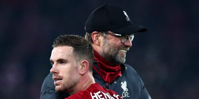 The incredible statistic that sums up Henderson’s influence at Liverpool