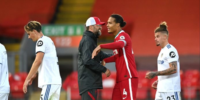 Klopp provides Liverpool supporters with update on Van Dijk’s injury