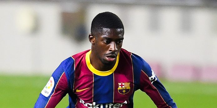Barcelona could sell reported Liverpool target Dembele in January
