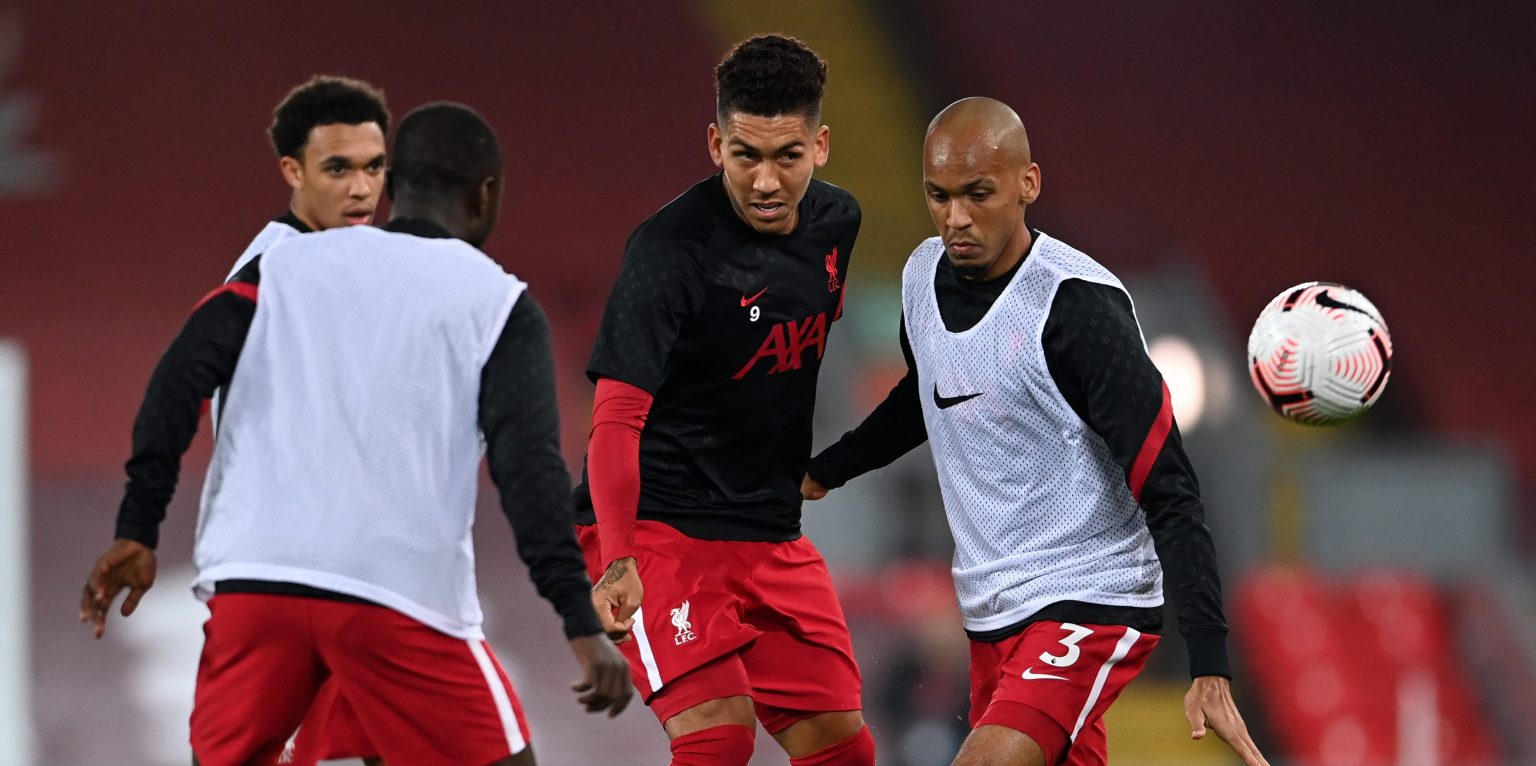 Liverpool receive boost as Brazilian pair are primed for Everton clash