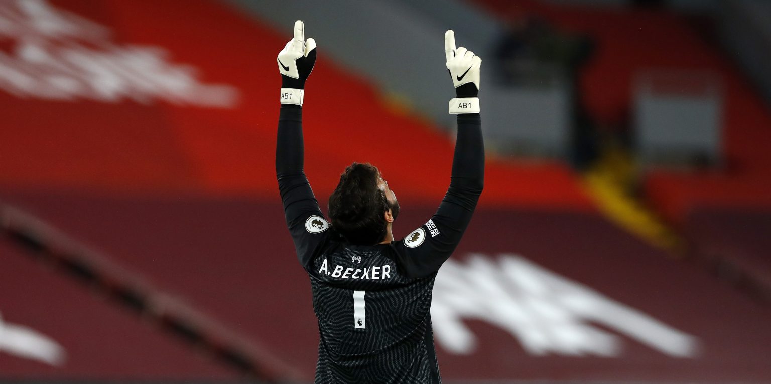 Liverpool hopeful Alisson will be back later this month