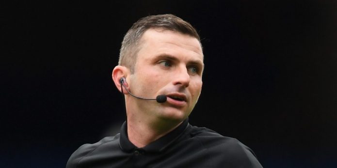 Liverpool fans react as Michael Oliver is confirmed as Merseyside derby referee