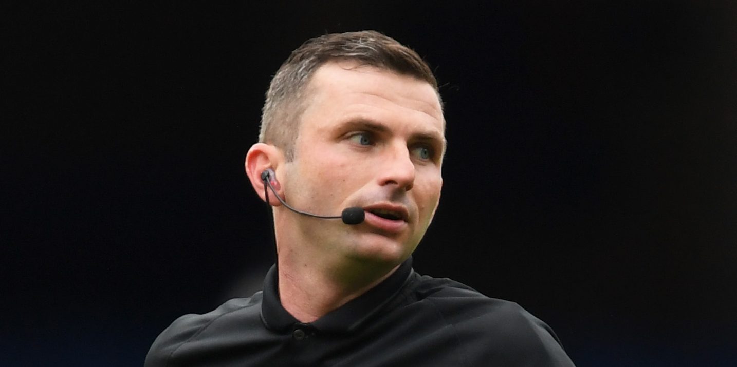 Liverpool fans react as Michael Oliver is confirmed as Merseyside derby referee