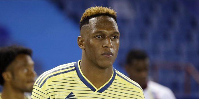 Mina could miss Everton’s clash with Liverpool through injury