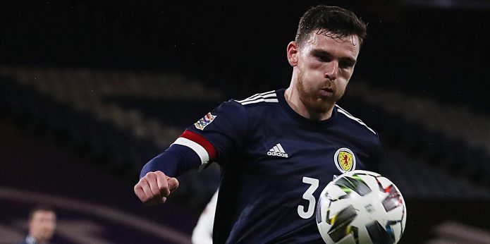 Robertson ruled out of Scotland game through suspension