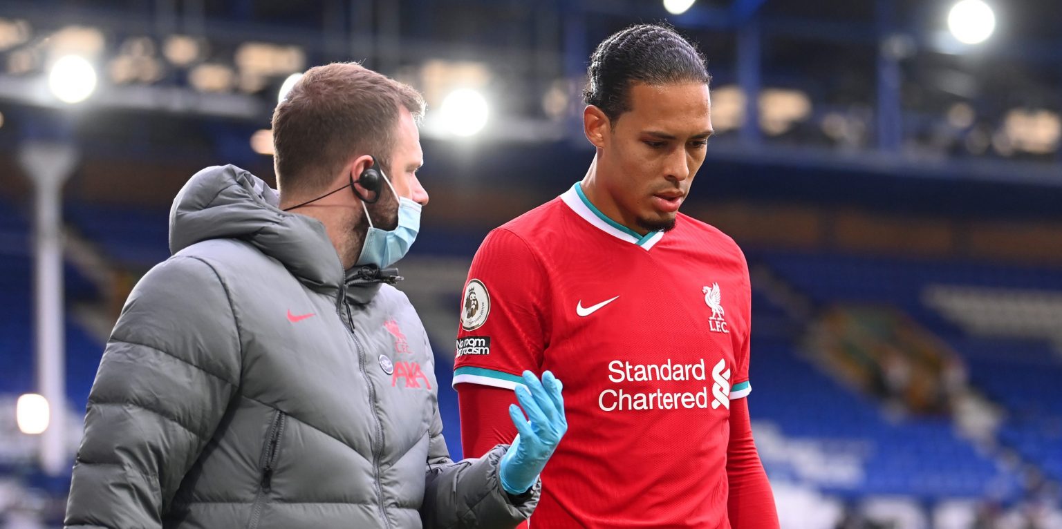 Van Dijk ruled out for most of the season with ACL injury