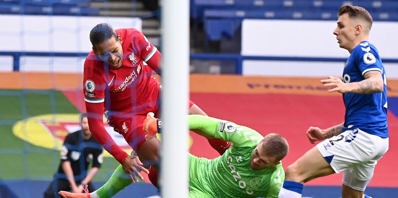 Journalist claims Pickford should be suspended until Van Dijk returns