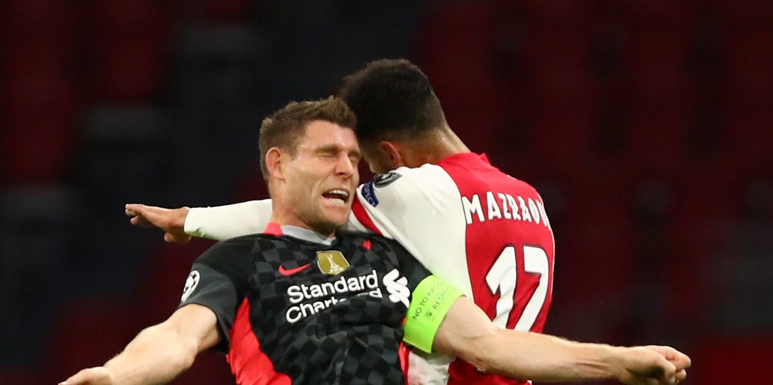 Liverpool fans hail Milner after one statistic sums up his fitness levels