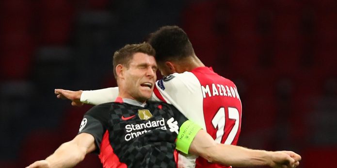 Liverpool fans hail Milner after one statistic sums up his fitness levels
