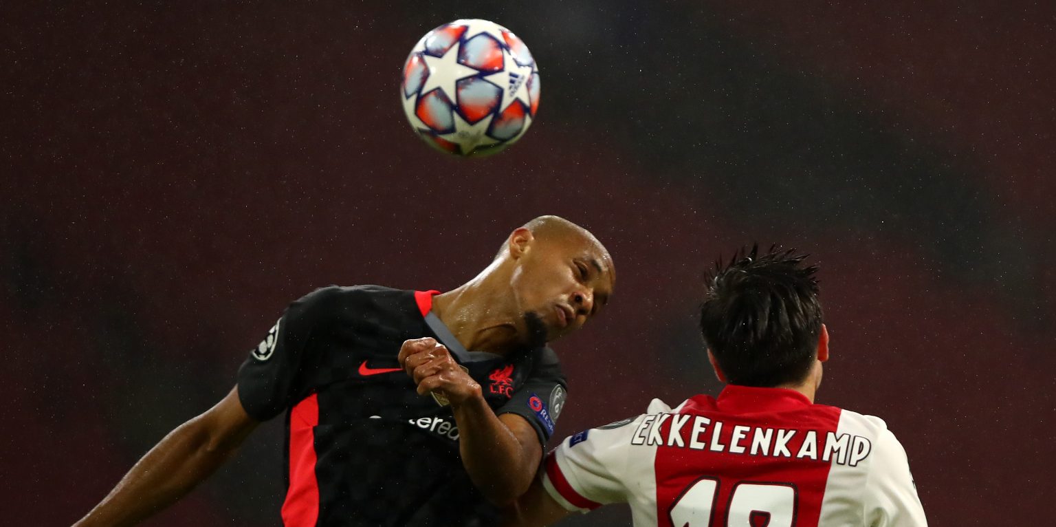 Fabinho shares brilliant photo on social media after Ajax masterclass