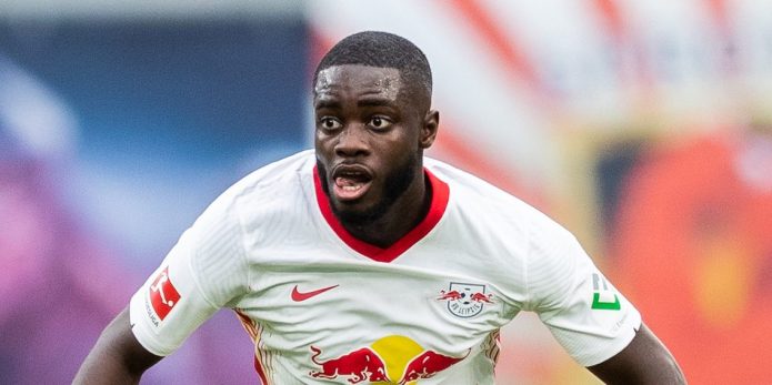Liverpool fans unimpressed with Upamecano’s display against Man United