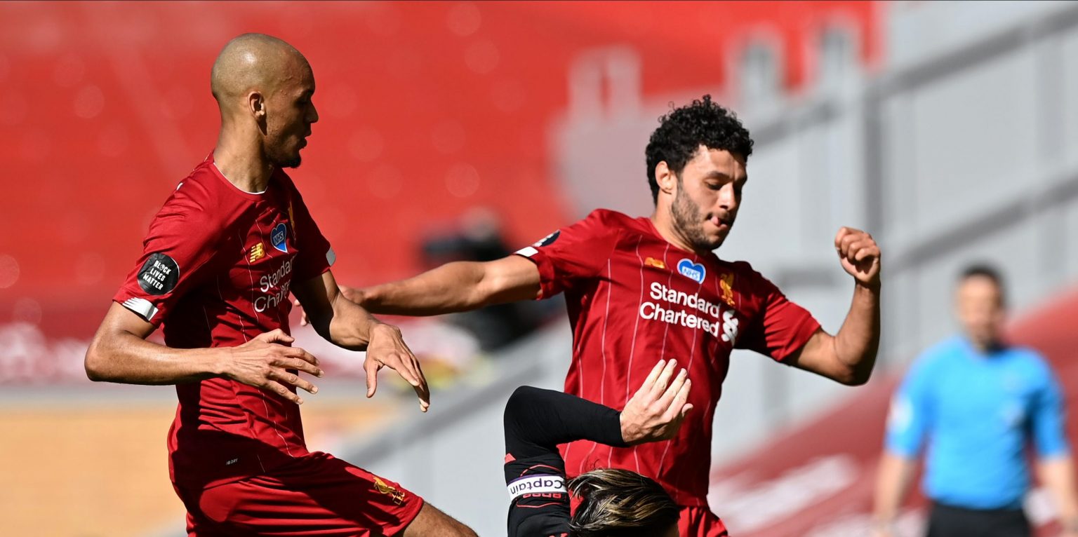 Klopp provides positive injury update on Oxlade-Chamberlain and Fabinho
