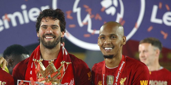 Alisson hails Fabinho as Liverpool’s most important player