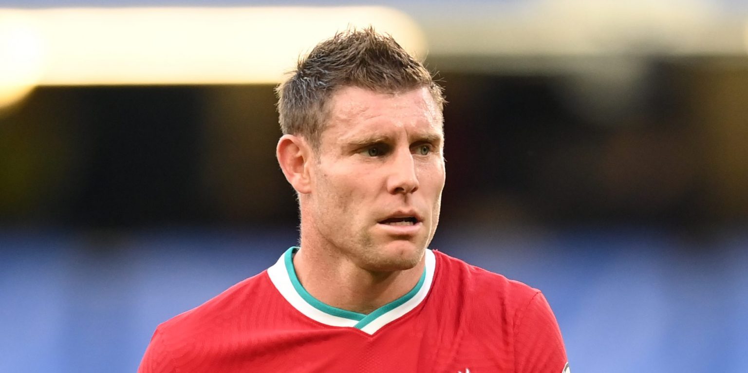 Liverpool fans show their love for James Milner after making 550th appearance