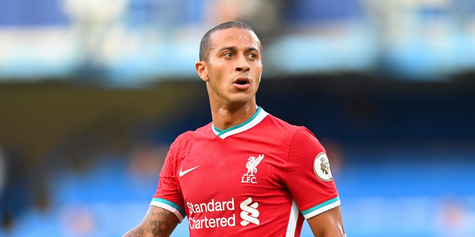 Liverpool fans message Thiago urging him to be fit for Brighton game